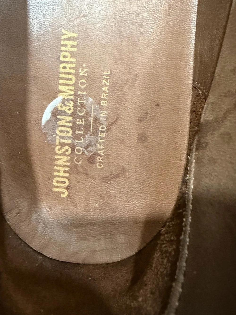 Johnston & Murphy Tan Leather Chukka Boots